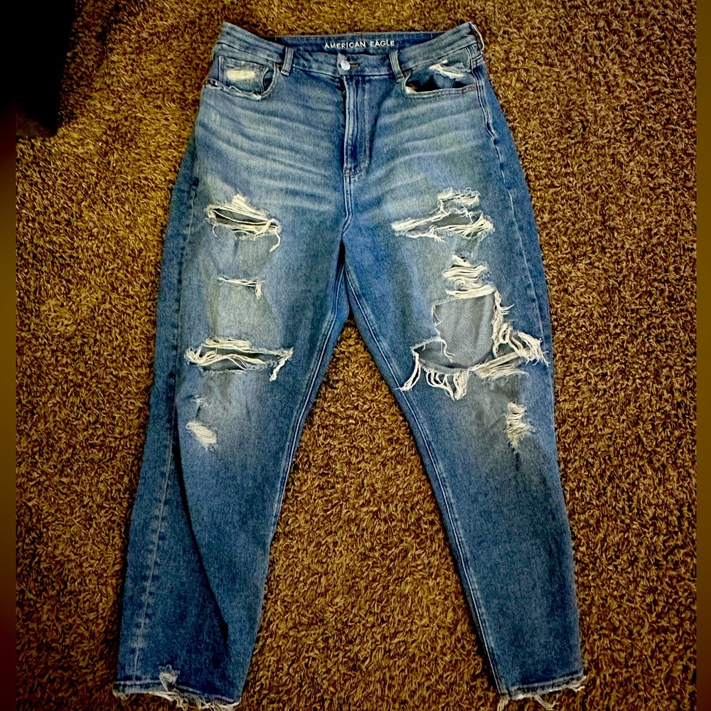 American Eagle Curvy Mom Jean Size 16